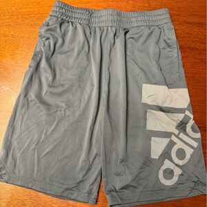 Adidas Kids Charcoal Gray Shorts